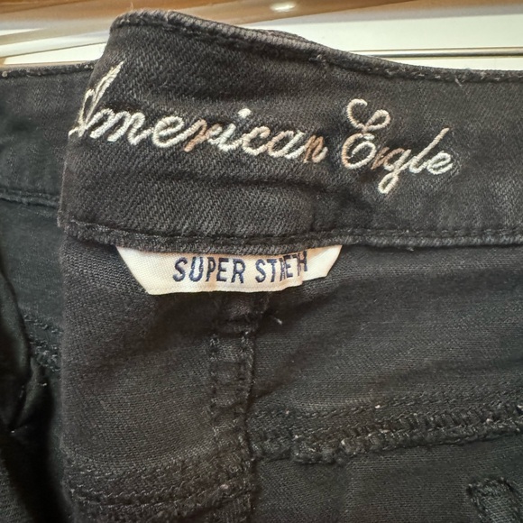 Black American Eagle Skinny Jeans | 14 regular - Picture 11 of 12
